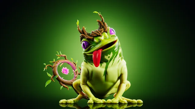 Fliish — Stage 1 · Nature — Illuvium creature render