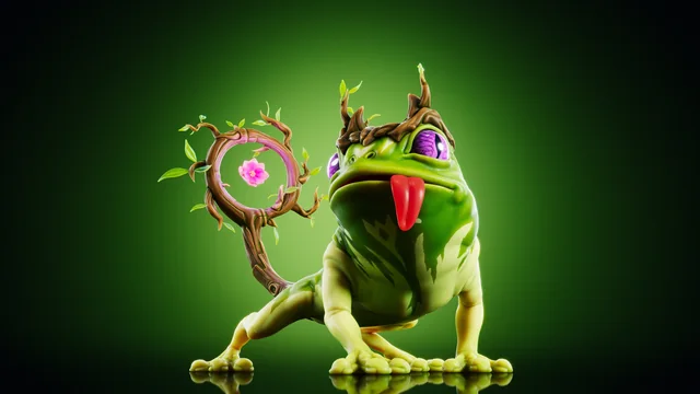 Fliish — Stage 2 · Nature — Illuvium creature render