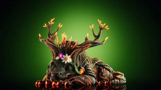 Komodo Dragon — Stage 3 — Illuvium creature render