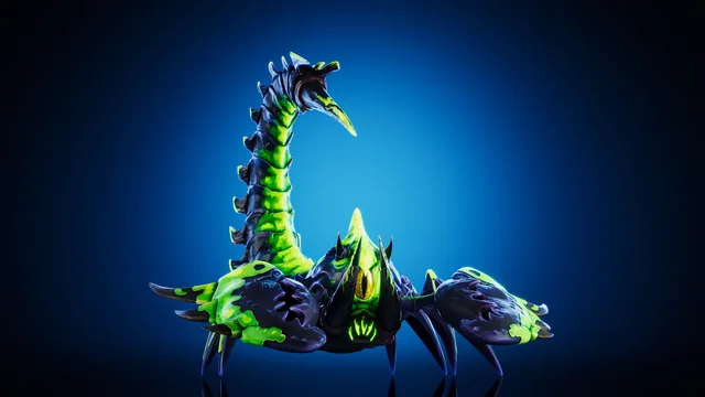 Sea Scorpion — Stage 3 — Illuvium creature render