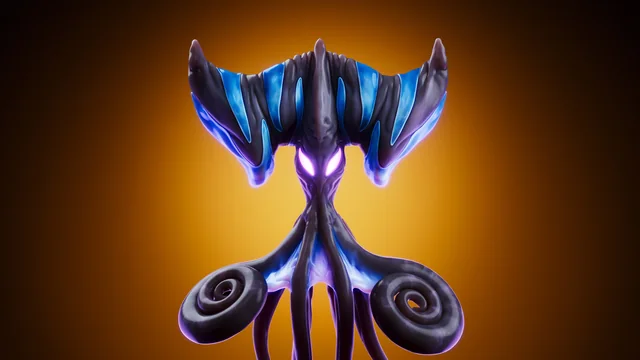 Squid — Stage 3 — Illuvium creature render