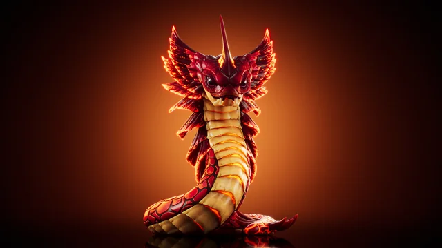 Taipan — Stage 3 — Illuvium creature render